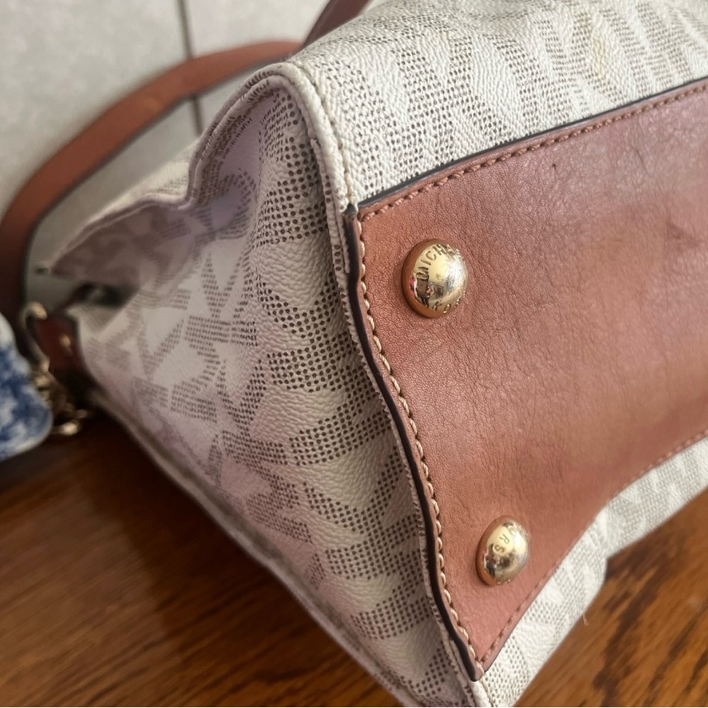 Michael Kors Hamilton Signature Bag With Matching Wallet - Picture 7 of 14